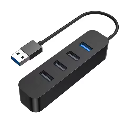 USB 3.0 Hub 4 Ports(USB 3.0X1+USB 2.0X3) Multiple USB HUB USB 2.0/USB 3.0 Splitter Hub for PC Laptop