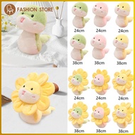 [Wishshopeelq] Snake Plush Toy, Soft Snake Toy, Cute Animal Toy, Snake Stuffed Animal for Bedroom, D