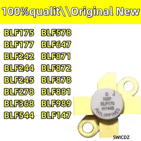 100%new original BLF147 BLF175 BLF177 BLF242 BLF244 BLF245 BLF278 BLF368 BLF544 BLF578 BLF647 BLF871
