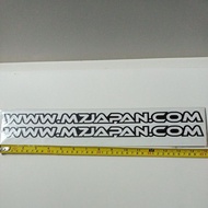 stiker m7 Japan 2 pcs