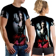 Amy Lee Evanescence T-shirt Fullprint Polyester Jersey Material | Size SML XL XXL 3XL | PO 3 Days