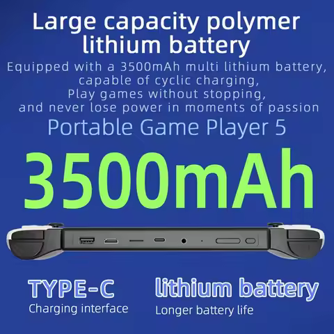 Superb- HC8000 7inch Screen Retro Handheld Game Console 64G 15000 Games Open Source Game Player Supp