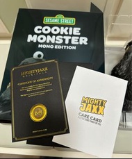 Mighty Jaxx XXRAY PLUS: Sesame Street Cookie Monster Mono Edition