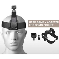 Sunnylife POCKET 2 OSMO POCKET雲台相機頭帶GOPRO配件