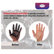 [Car Care Essential] Deions Heavy Duty Industrial Hand Cleaning Gel (500g) Citrus Scent ,Moisturisin