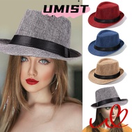 UMISTYDREAMC9 Jazz Cap Fashion Spring Summer Autumn Gangster Cap Top Hats