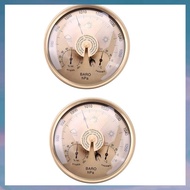 (UDOP) 2X Barometer Thermometer Hygrometer Wall Mounted Household Weather Station
