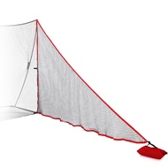 TOBWOLF 7ft Golf Shank Net Attachment for Golf Hitting Nets, Golf Barrier Side Net Extension with Sa