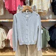 รับหิ้ว Uniqlo ของแท้ เสื้อคาร์ดิแกนผ้าซูพีมาตอตตอน กันยูวี แบบคอกลม สาวๆกลัวแดดต้องมี สีสันสดใส ผ้า