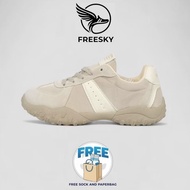 530 beige cream fashion korean style imported women's sneakers