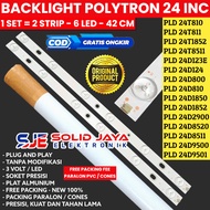 POLYTRON LED TV BACKLIGHT 24 INC PLD 24D123 24D900 24D901 24D900 24D810 BL LAMP 6K 3V 24D301 24D8511