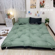 New Collection Green-Gray 7 Inches Thick 4-Layer Fiber It's So Cute. Available In Sizes 3.5 Feet/5 F