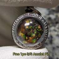 Colorful Leklai Pendant 彩色力泥吊坠 Leklai Amulet 马来西亚力泥 100% Natural Leklai