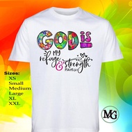 Bible Verse Christian Drifit T-Shirt Birthday Gift Short Sleeve High Quality Premium Fabric Digitall