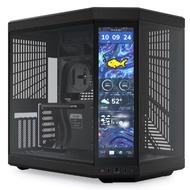 # HYTE Y70 Touch Infinite [ Black / White / Snow White / Red ] - Dual Chamber ATX Case with Touchscr