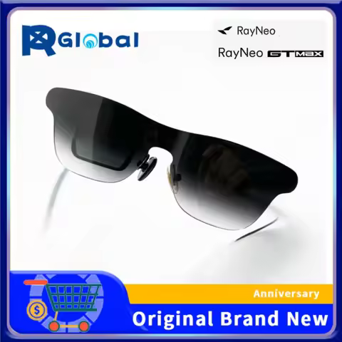 RayNeo GT Max XR Smart Glasses: 59°FOV HD Viewing 267 Inches, 3DoF