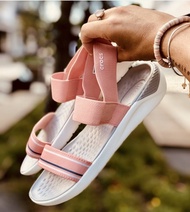 CROCS LiteRide Sandal สินค้านำเข้าoutlet ถูกที่สุด รองเท้าแตะคุณผู้หญิง นิ่มสบาย สวมใส่ง่ายได้ทุกโอกาส