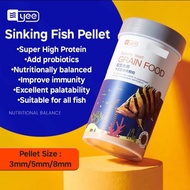 YEE Sinking Fish Food High Protien Makanan Ikan tenggelam 500ml 1280ml Catfish Stingray Arowana Osca