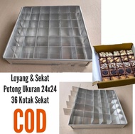 loyang brownies/loyang sekat/loyang kue brownies