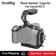 SmallRig R5C “Black Mamba” กล้องมือถือชุดที่จับด้านบนและสาย HDMI และ USB-C Clamp สำหรับ Canon EOS r5