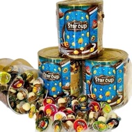 Delicious Thai STAR CUP Chocolate Cream Dip Cookies/Chocolate CUP Cookies