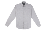 เสื้อแขนยาวเสื้อเชิ้ตผู้ชาย Calvin Klein C649เส้นสีแดง