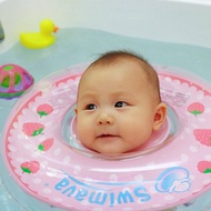 Swimava 紅莓嬰兒游泳脖圈/尿褲套裝組