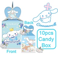 Blue Cinnamoroll Cinnamonroll Candy Box 10 pieces for Gift Box Giveaway Bag