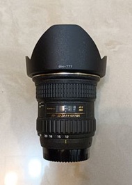 Tokina AT-X Pro 12-24mm F4 (IF) DX (第一代) for Nikon F-Mount 連 BH-777 Hood
