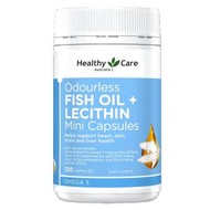 Healthy Care - 無腥味魚油卵磷脂迷你丸心肝配方 120粒 (平行進口)
