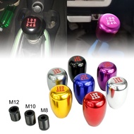Racing 5 Speed Gear Shift Knob Aluminum Alloy JDM MT Gear Stick Shifter For Manual Transmission Repl
