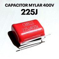 (GROSIR) CAPASITOR MILAR 225J 400V MYLAR 225 400 2.2uF 400V CBB