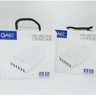 BATOK USB MULTIPLE CHARGER OASE Q-67 6 USB 7.2A MAX ORIGINAL [SR]