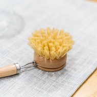 Islandoffer島嶼製作 櫸木有柄劍麻清潔刷 可替換刷頭