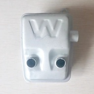 ท่อไอเสียสำหรับ63CC แปรงตัดหญ้า Trimmer1.14