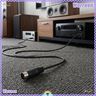 WARREEN Big DIN Adapter Cable, 3 Meters / 9.8ft Plug-and-Play 8 Pin Male to Female, Durable Sound Ex
