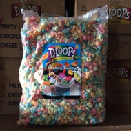 DLoops Fruits Flavor Dloops / Chocochips rasa buah/ Sereal Kiloan 1kg