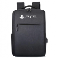 ps5主機包收納五合一多用遊戲機收納包外出便攜手提ps5主機收納包（PS5黑色雙肩包）