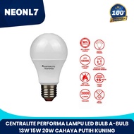 CAHAYA CENTRALITE PERFORMANCE LED BULB A-BULB 13W 15W 20W WHITE YELLOW LIGHT