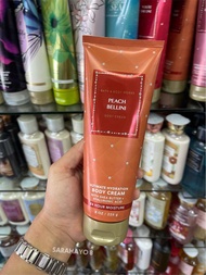 Bath and Body Work Peach Bellini Body Cream 226g. ของแท้