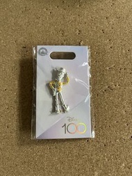 香港迪士尼樂園100週年系列胡迪徽章pin