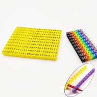 Wire Marker Tag Label Network Cable for Cat5e Cat6 Type Multicolor Number Letter Tidy Marking Stuck 