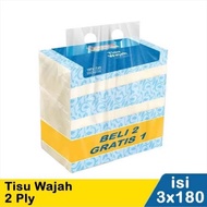 Tisu Wajah Indomaret Daily Facial Tissue Murah Berkualitas isi 180 sheet