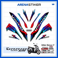 VR803c Striping Sticker Vario 125 2023 2024 Honda Click 125 New Graphic Variation Sticker