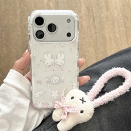 Sequins Dinner Plate Angel Rabbit for Iphone17 Apple 16promax/Phone Case/14 New Girl bzl2