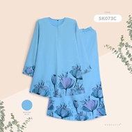 NURSAFIA KURUNG AYESHA V3, BAJU KURUNG, KURUNG MODEN CORAK BUNGA