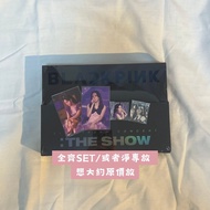 BLACKPINK the show postcard   ROSÉ JISOO JENNIE LISA 肉 秀 妮 莎專輯小卡明信片貼紙特典周邊週邊