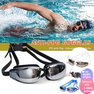 Swimming glasses Anti Fog Anti UV Adults Professional Waterproof swim Goggles Adjustable eyewear Div