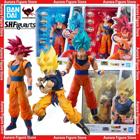 In Stock Bandai Dragon Ball S.H.Figuarts SHF SSJ Super Saiyan God SSGSS Son Goku Fighter of Rage Ani