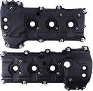 FEIDKS 2PC Engine Valve Cover Kit with Gasket & Bolt Compatible with Ford Explorer 2011-2019, F-150